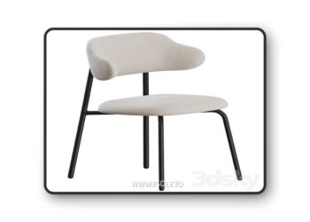 3DSky Pro - Aloa Dining Chair 02 by Artifort