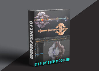 3dex - Stylized Game Model Tutorial - Axe