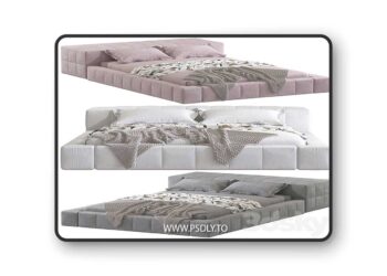3dsky Pro - BONALDO BEDS 3D Model