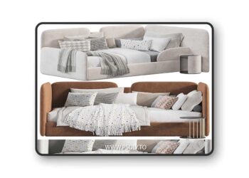 3dsky Pro - Bonita Bo kids bed 3d Model