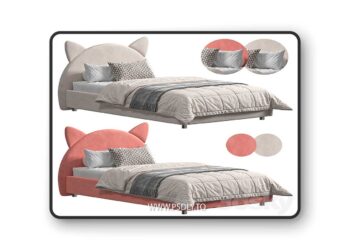3dsky Pro - Faina Kitty cameo bed 3D Model