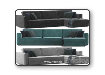 3dsky Pro - Hero 4-sectional Casanova seawave Askona