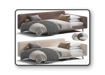 3dsky Pro - LORENS Kids bed Legs 3D Model