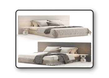 3dsky Pro - Madaket Bed By Workshop