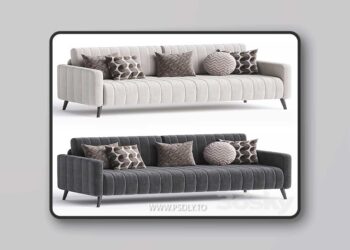 3dsky Pro - Markful Sofa 3D Model