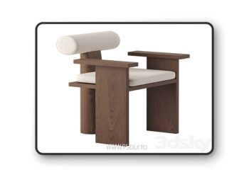 3dsky Pro - PERENNE 10 CHAIR BY THOMAS MOISAN