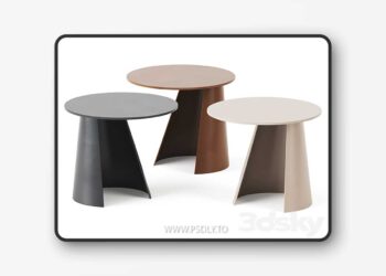 3dsky Pro - Side Table Victor by Shake
