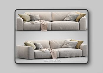 3dsky Pro - Sofa CAYRON Happy Light
