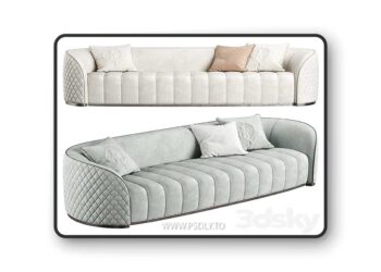 3dsky Pro - Sofa Weil Konyshev 3D Model