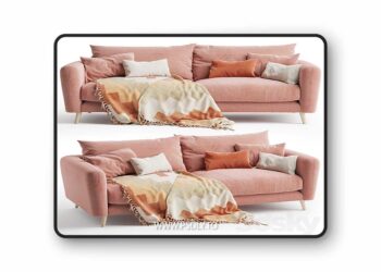 3dsky Pro - Squishmeister sofa 3D Model