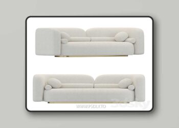 3dsky Pro - modshop1 Left Bank Sofa