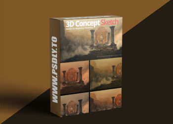 Artstation - Blender for Concept Art - Full workflow tutorial from Blender to Photoshop.