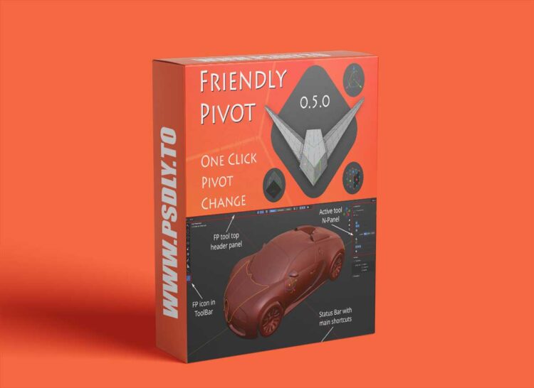 Blender Market - Friendly Pivot v0.5.11 1 Blender Market - Friendly Pivot v0.5