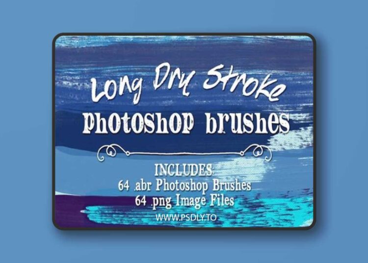 CM - Long Dry Watercolor Brushes Bundle 95122 1 CM - Long Dry Watercolor Brushes Bundle 95122