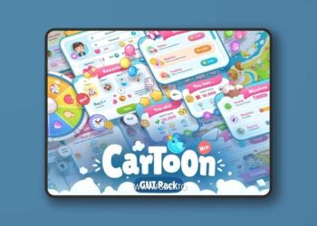 Cartoon GUI Pack v2.0.4 3D Model