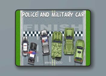 Craftpix - Top Down Police and Military Car Sprites
