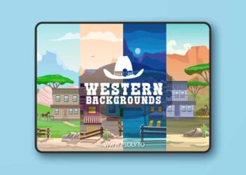 Craftpix - Western 2D Game Backgrounds