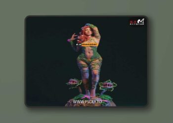 E.S Monster - Poison Ivy - 3D Print Model STL