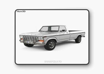 Ford F150 1978 3D Model