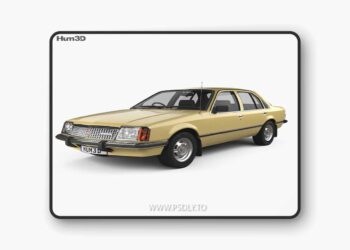 Holden Commodore 1980 3D Model