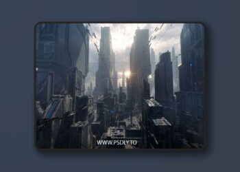 KitBash3D - Sci-Fi Industrial 3D Model