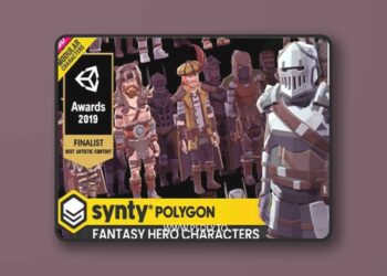 Unity Asset - POLYGON Modular Fantasy Hero Characters - Low Poly 3D Art by Synty v1.3.1