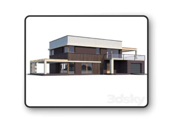 3dsky Pro - ABS House V151 3D Model