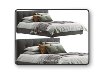 3dsky Pro - Bed bardo meridiani 3D Model