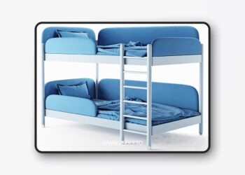 3dsky Pro - Bunk bed 3D Model