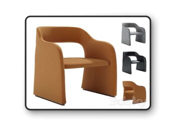 3dsky Pro - CAMERICH Echo Petite Chair