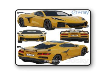3dsky Pro - Chevrolet Corvette Z06 2023