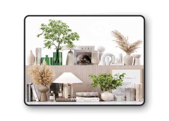 3dsky Pro - Decorative set 34 3D Model