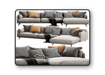 3dsky Pro - Ditre Italia Krisby Chaise Lounge