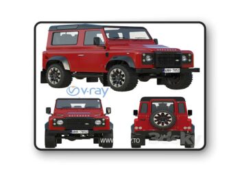 3dsky Pro - Land Rover Defender Works V8