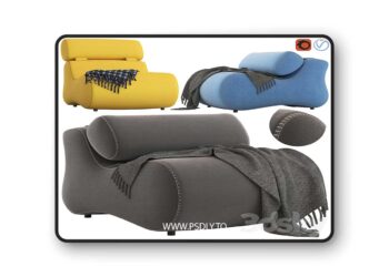 3dsky Pro - Linea Furniture Romania Chair 3D Model