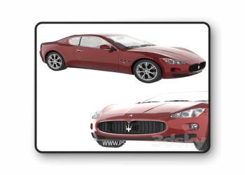 3dsky Pro - Maserati GranTurismo 3D Model