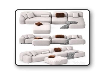 3dsky Pro - Modular Sofa Ribble