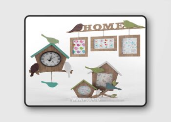 3dsky Pro - Photo frames and clocks Birds
