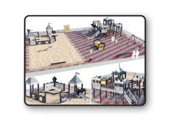 3dsky Pro - Playground children's town