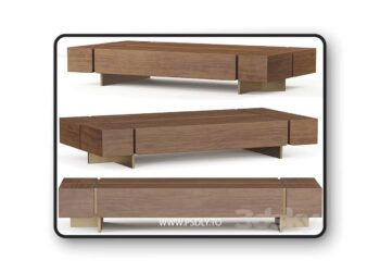 3dsky Pro - Route center table 3D Model