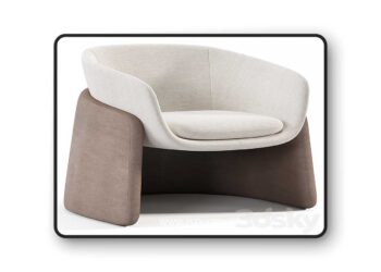 3dsky Pro - Seba Lounge Chair By Davis Furniture