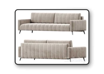 3dsky Pro - Sofa Markful Velvet 3D Model