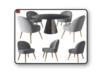 3dsky Pro - Table Mayra AM.PM chair QUILDA la redoute