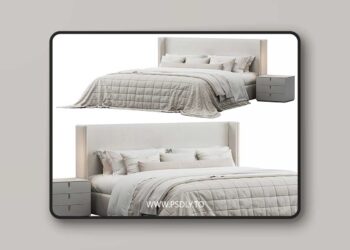 3dsky Pro - Winged Bed by Lorinzer Living