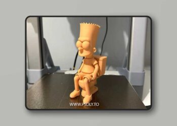 Bart Simpson 3DPrint File 3D Model
