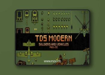 Craftpix - TDS Modern: Soldiers And Vehicles Sprites 2