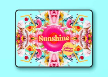 CreativeMarket - Sunshine – Retro Summer Cut-Outs 5897519