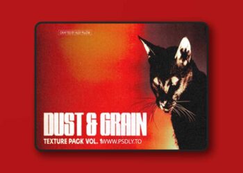 Dust & Grain Overlays Pack for Photoshop