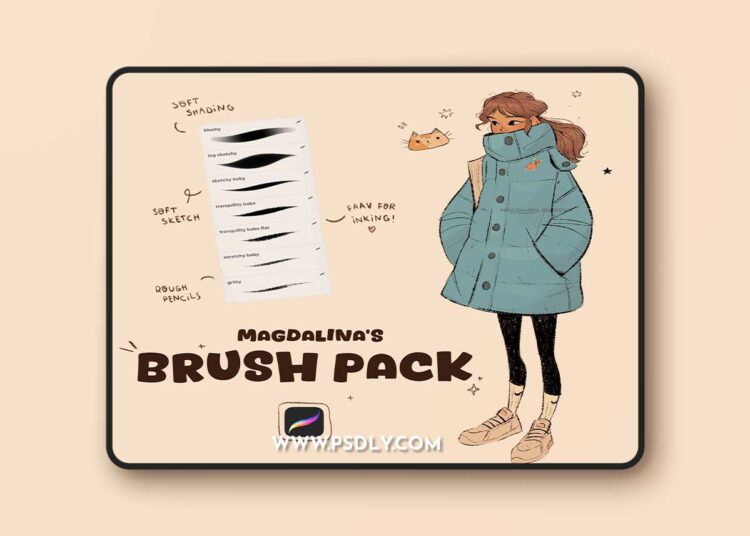 Gumroad - Magdalina Dianova's Brushes for Procreate 1 Gumroad - Magdalina Dianova's Brushes for Procreate