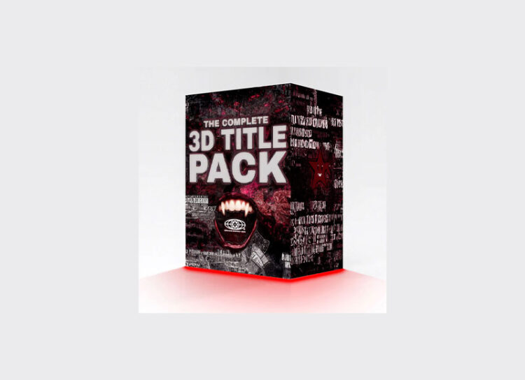 Jamo VFX - The Complete 3D Title Pack 1 Jamo VFX - The Complete 3D Title Pack